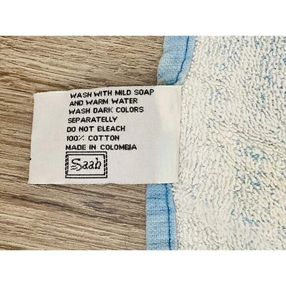 SAAB Beach Towel Ocean waterfall Hawaii By Christian Lassen Kona Made Colombia